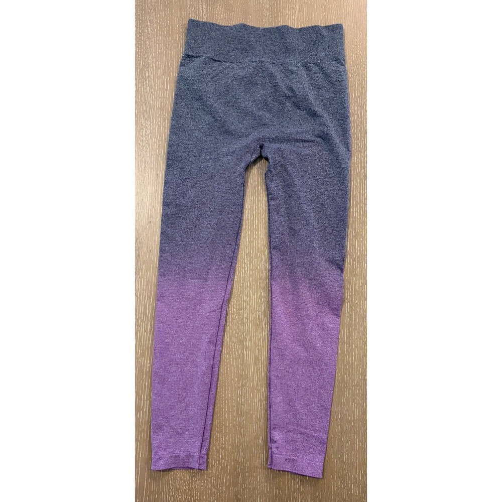 Aerie Ombre Leggings‎ Women's Small Gray Purple High Rise Stretch Yoga Active